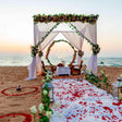 Romantic Beachside Cabana Experience for Two in Mumbai