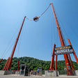 Mind-Blowing 55m Reverse Bungee and 43m Giant Swing Combo in Rishikesh