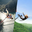 Mind-Blowing 55m Tower Bungee Jump & 48m Freestyle Jump in Rishikesh