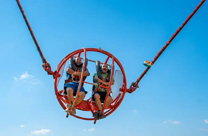 Mind-Blowing Thrill Combo in Rishikesh with Reverse Bungee, Giant Swing and SCAD Jump
