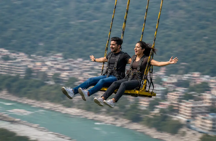 Mind-Blowing Thrill Combo in Rishikesh with Reverse Bungee, Giant Swing and SCAD Jump