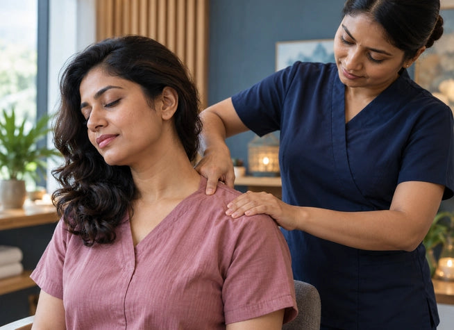 Relaxing 60-Minute Malaccan Trigger Point Massage Experience for One at Moksham The Fusion Spa Mumbai