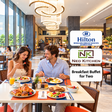 Neo Kitchen Hilton Bengaluru - Lavish Breakfast Buffet with Live Grill Station for Two