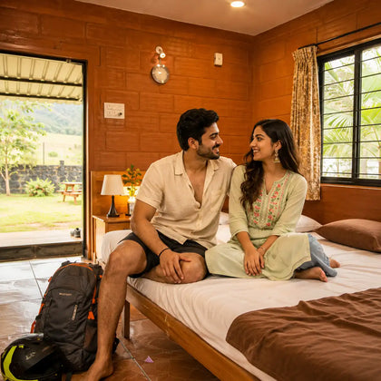 Non-AC Room Accommodation for Adventure Activities in Kolad