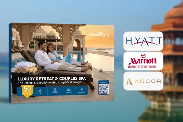 One-Night Stay & Relaxing Couples Massage  at 50+ Opulent Hotels & Spas Across India