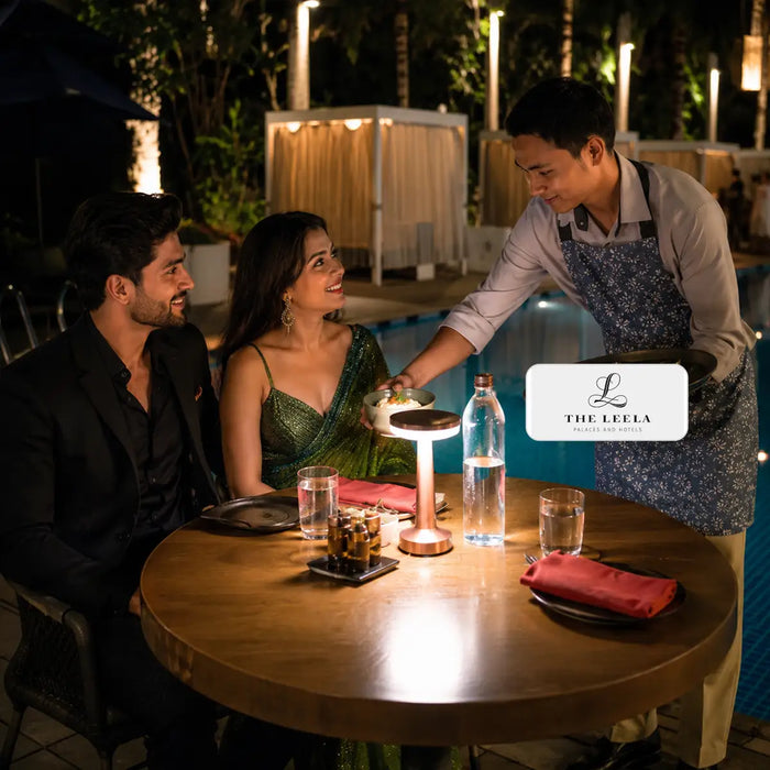 Oriental Signature Set Menu Dining Experience for Two at Zen, The Leela Palace Bengaluru in Bengaluru