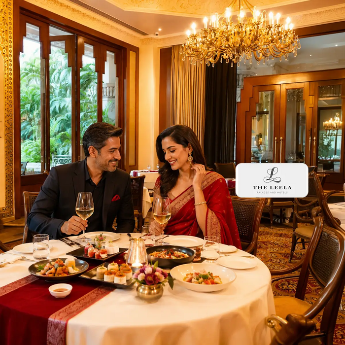 Pan-Asian Indulgence Set Menu Dining Experience for Two at Zen, The Leela Palace Bengaluru