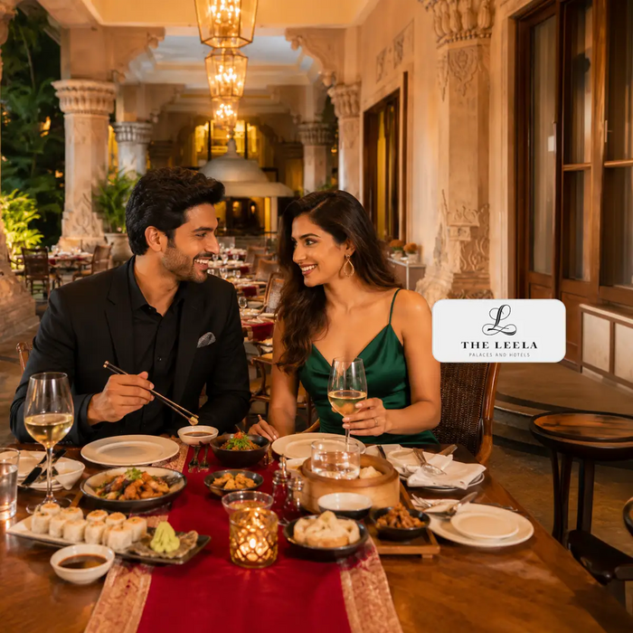 Pan-Asian Set Menu Dining Experience for Two at Zen, The Leela Palace Bengaluru