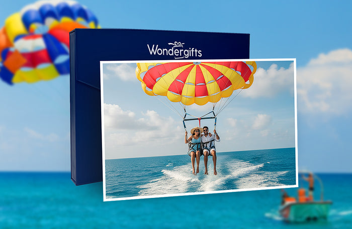Parasailing Adventure Gift Box: Heart-Pounding Aerial Adventure for Two Across 14 Locations