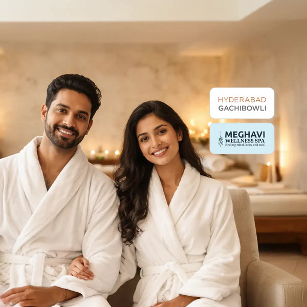 Peaceful One-Hour Couple Swedish Massage at Meghavi Wellness Spa - Gachibowli - Hyderabad