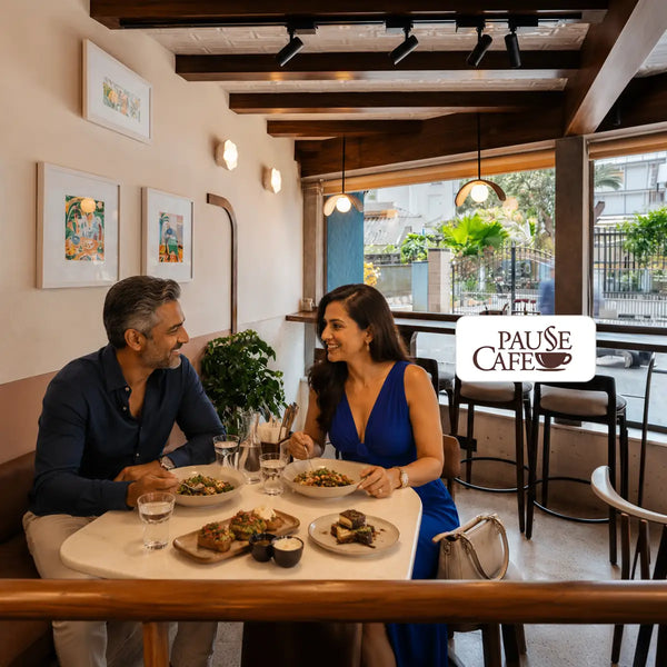 Plant-Based Set Menu for Two at Pause Café Bandra in Mumbai