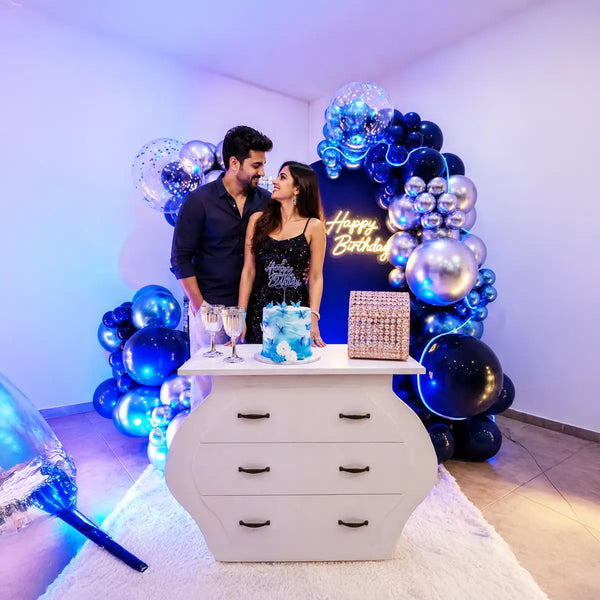 Premium Sapphire Theme Private Theatre Experience for Two in Bengaluru