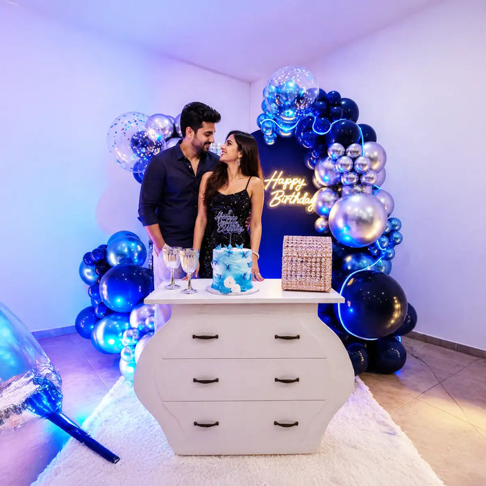 Premium Sapphire Theme Private Theatre Experience for Two in Bengaluru