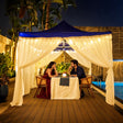 Private Romantic Terrace Cabana Dining Package for Two in Bengaluru
