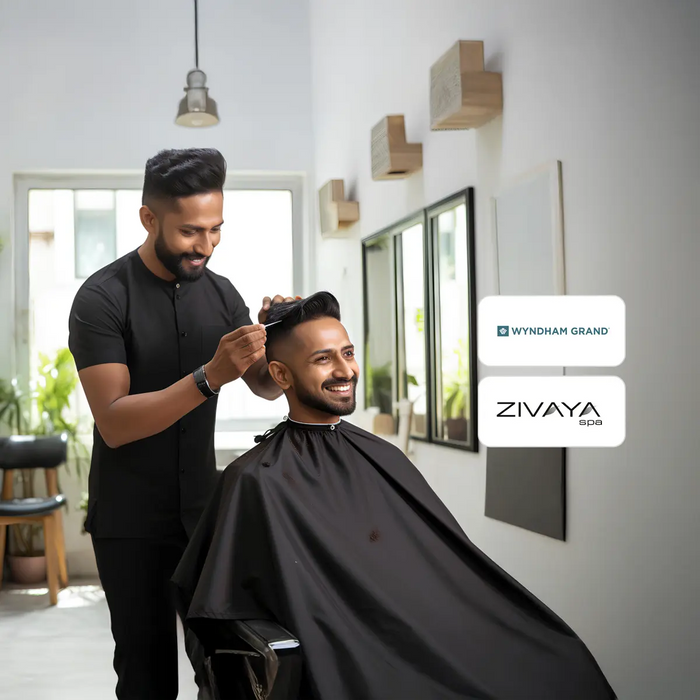 Refined 60-Minute Men's Grooming Experience at Zivaya Spa – Wyndham Grand, Udaipur