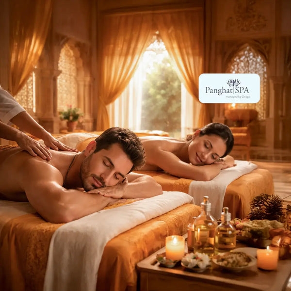 Rejuvenating One-Hour Couple Massage at Panghat Spa Jagmandir Palace Udaipur