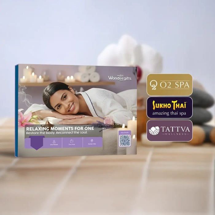 Rejuvenating Spa Experience Gift Box at 250+ Premium Wellness Spas Across India