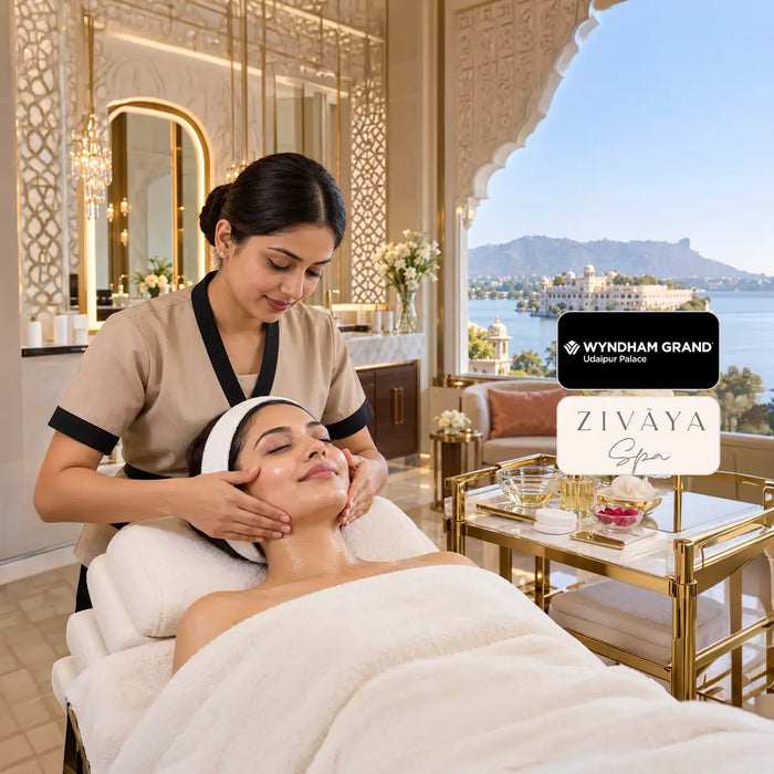 Relaxing 20-Minute Face Massage at Zivaya Spa – Wyndham Grand, Udaipur