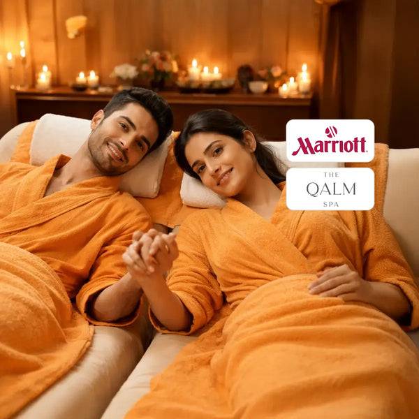 Relaxing One-Hour Couple Massage at The Qalm Spa Indore Marriott
