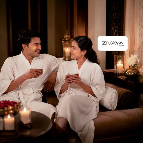 Relaxing One-Hour Couple Massage at Zivaya Spa The Ummed - Ahmedabad