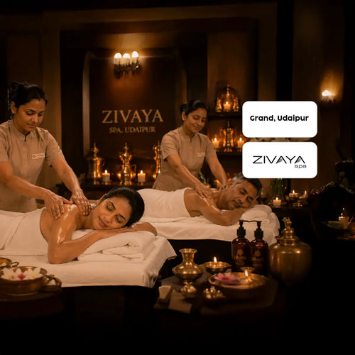 Relaxing One-Hour Couple Massage at Zivaya Spa Wyndham Grand, Udaipur