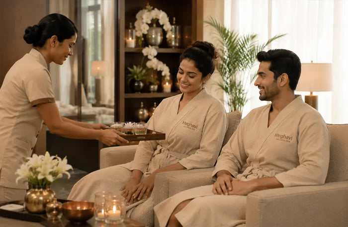 Relaxing One-Hour Couple Swedish  Massage at Meghavi Wellness Spa - Clarion Hotel - Hyderabad