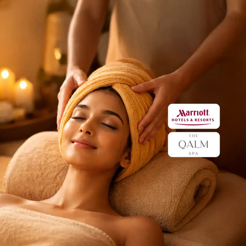 Relaxing One-Hour Massage for One at The Qalm Spa Indore Marriott Hotel