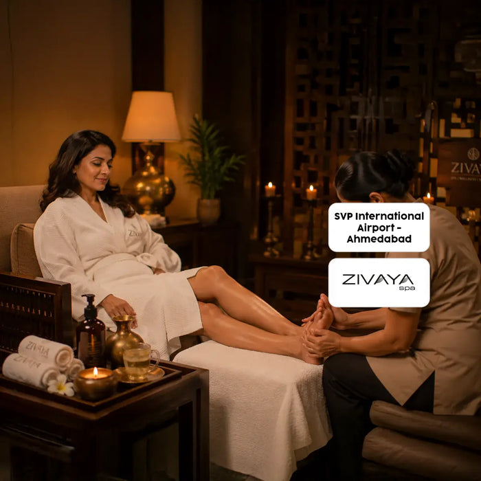 Relaxing One-Hour Massage for One at Zivaya Spa SVP International Airport - Ahmedabad