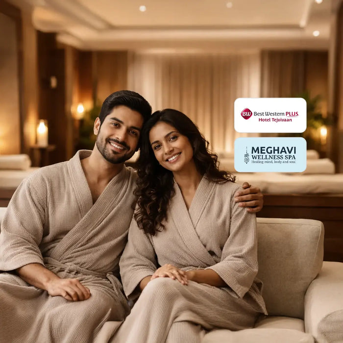 Relaxing One-Hour Swedish Couples Massage at Meghavi Wellness Spa - Best Western Plus Tejvivan - Vishakhapatnam