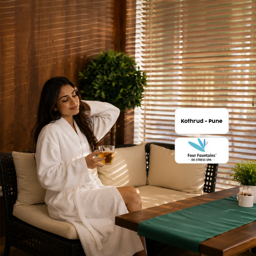 Relaxing One-Hour Swedish Massage for One at Four Fountains Spa - Kothrud - Pune