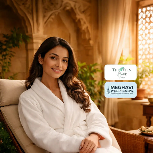 Relaxing One-Hour Swedish Massage for One at Meghavi Wellness Spa - Fern Habitat Hotel - Jaipur