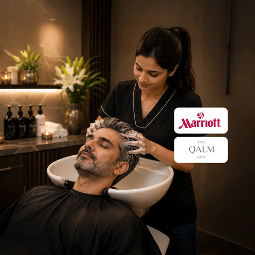Restorative 45-Minute Anti-Dandruff Treatment for Men at The Qalm Spa & Salon - Indore Marriott Hotel
