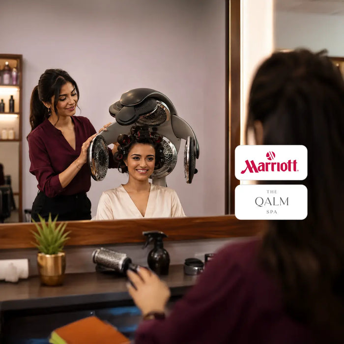 Restorative 60-Minute Hair Spa Experience at The Qalm Spa & Salon - Indore Marriott Hotel