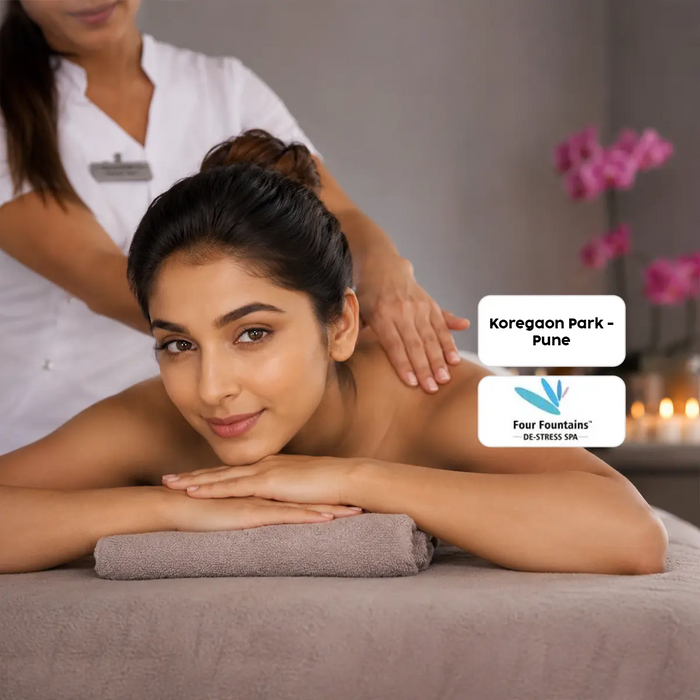Restorative One-Hour Swedish Massage for One Four Fountains Spa - Koregaon Park - Pune