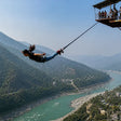 Rishikesh Thrill Combo: 55m Tower Bungee Jump & Reverse Bungee Experience