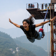 Rishikesh Thrill Combo: 55m Tower Bungee Jump & Reverse Bungee Experience