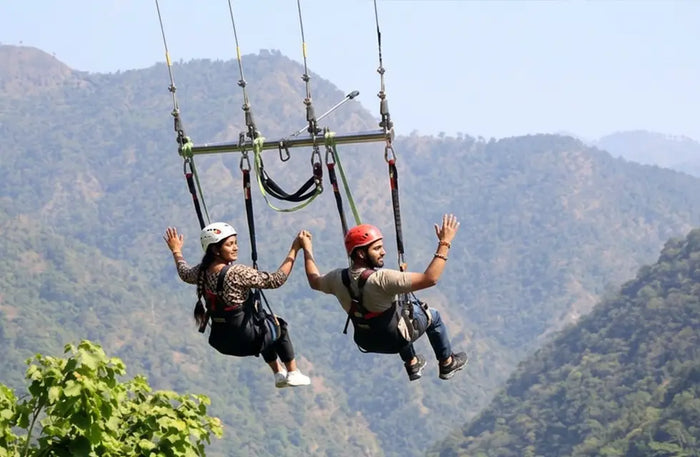 Rishikesh Thrill Combo Adventure with Bungee, Reverse Bungee and Giant Swing