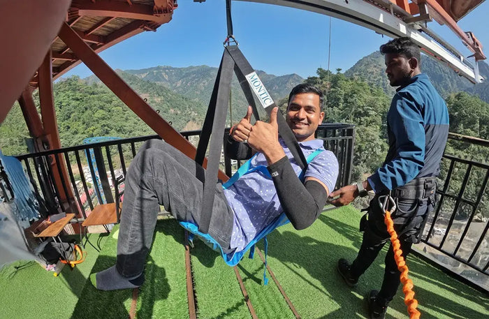 Rishikesh Thrill Combo: Bungee Jump, Giant Swing and SCAD Jump Adventure