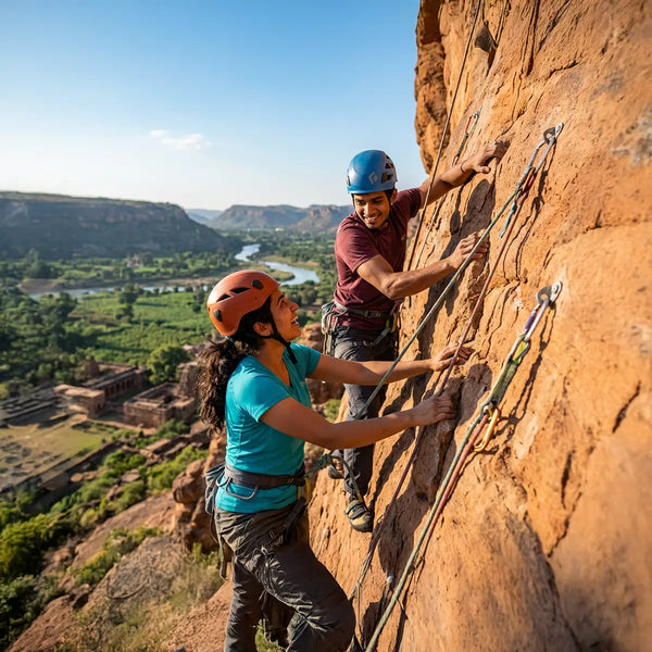 Rock Climbing Adventure in Badami