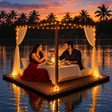 Romantic Floating Cabana Dinner Experience for Two in Mumbai