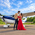 Romantic 30-Minute Private Cessna 172 Flight Experience Over Mumbai Skyline with Romantic Celebration Setup