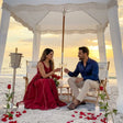 Romantic Beachside Cabana Experience for Two in Mumbai