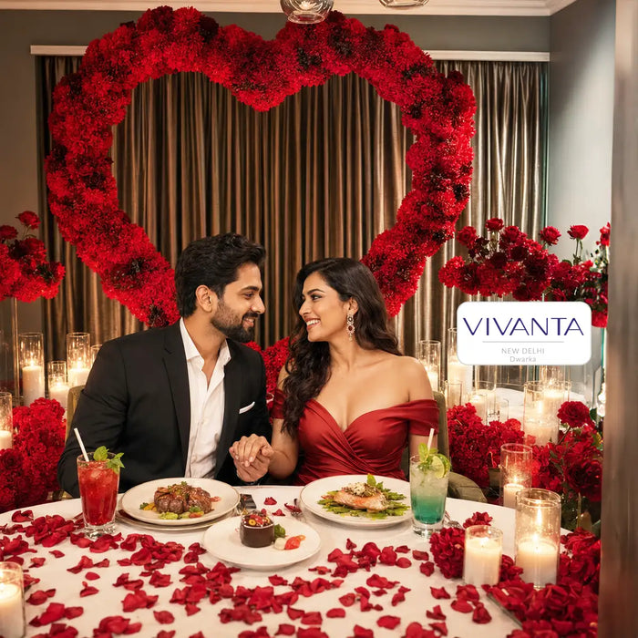 Romantic Dining Package for Two at Taj Vivanta Dwarka Delhi