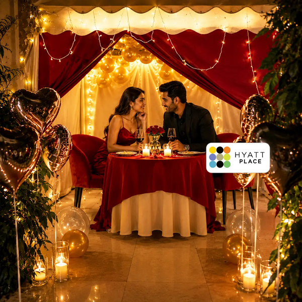 Luxury Private Cabana Dining Experience for Two by Hyatt in Delhi NCR