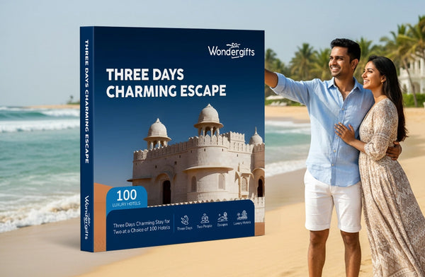 Romantic Three Day Charming Staycations Gift Card Box: Stay at One of 100 Premier Hotels
