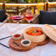 Rumours Rooftop Noida - Vegetarian Rooftop Dining Experience for Two