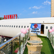 Runway1 - Immersive Airplane-Themed Dining Experience for Two at 2 Locations in Delhi NCR