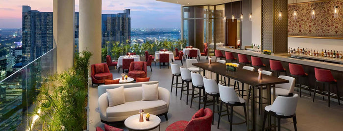 Romantic Non-Vegetarian Dinner Experience for Two at Falak, The Leela Bhartiya City Bengaluru