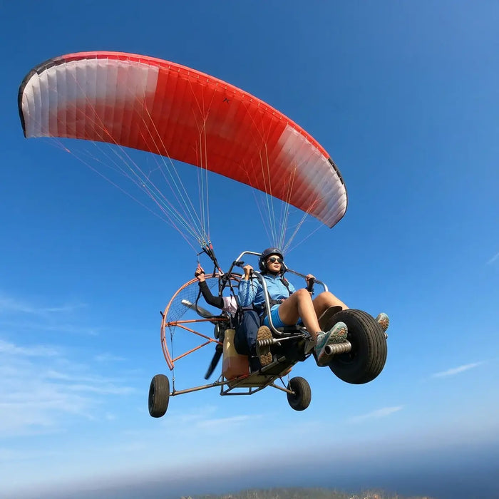 Thrilling 10-Minute Tandem Paramotoring Flight in Hyderabad