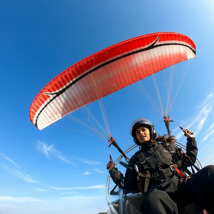 Scenic 15-Minute Tandem Paramotoring Experience Above Hyderabad